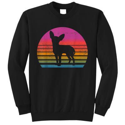 Retro 80s Chihuahua Chihuahua Lover Chihuahua Mom Sweatshirt