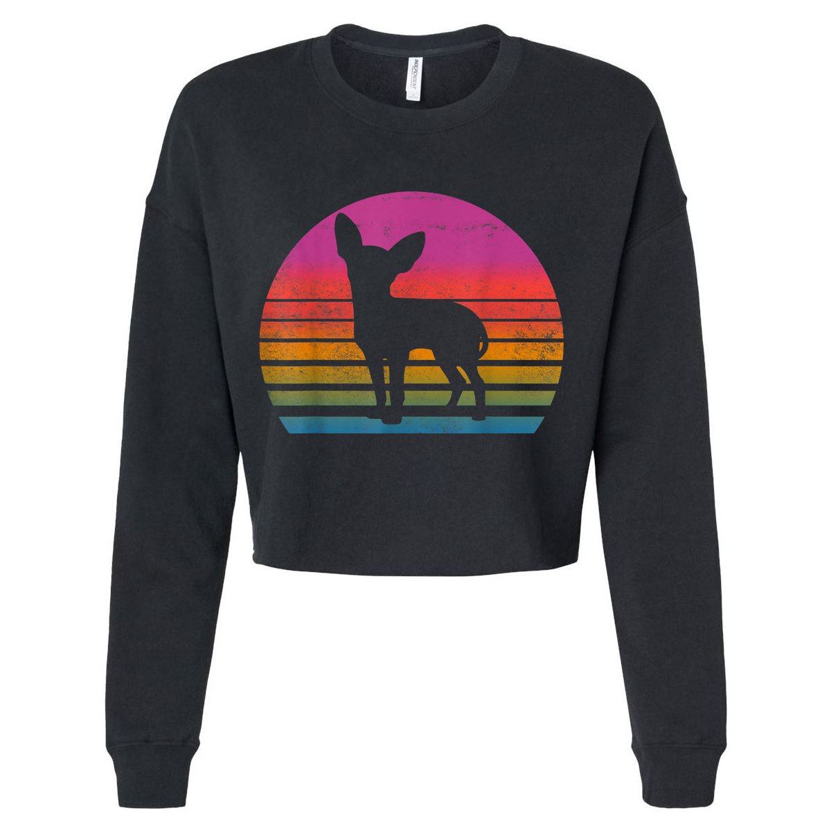 Retro 80s Chihuahua Chihuahua Lover Chihuahua Mom V-Neck T-Shirt