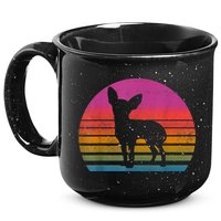 Retro 80s Chihuahua Chihuahua Lover Chihuahua Mom 15oz Campfire Ceramic Mug