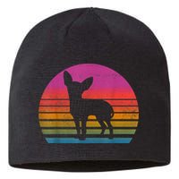 Retro 80s Chihuahua Chihuahua Lover Chihuahua Mom Sustainable Beanie