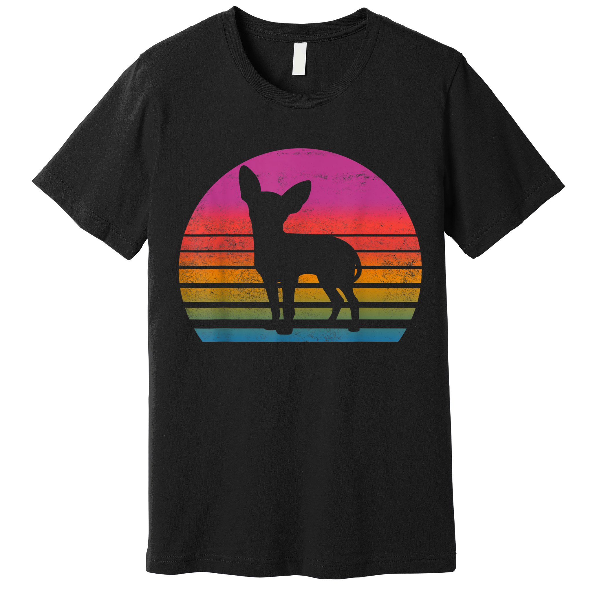 Retro 80s Chihuahua Chihuahua Lover Chihuahua Mom Premium T-Shirt