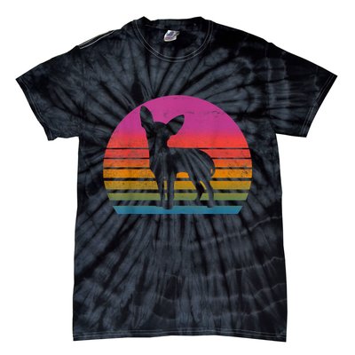 Retro 80s Chihuahua Chihuahua Lover Chihuahua Mom Tie-Dye T-Shirt