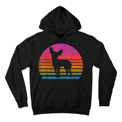 Retro 80s Chihuahua Chihuahua Lover Chihuahua Mom Tall Hoodie