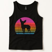 Retro 80s Chihuahua Chihuahua Lover Chihuahua Mom Tank Top