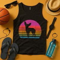 Retro 80s Chihuahua Chihuahua Lover Chihuahua Mom Tank Top