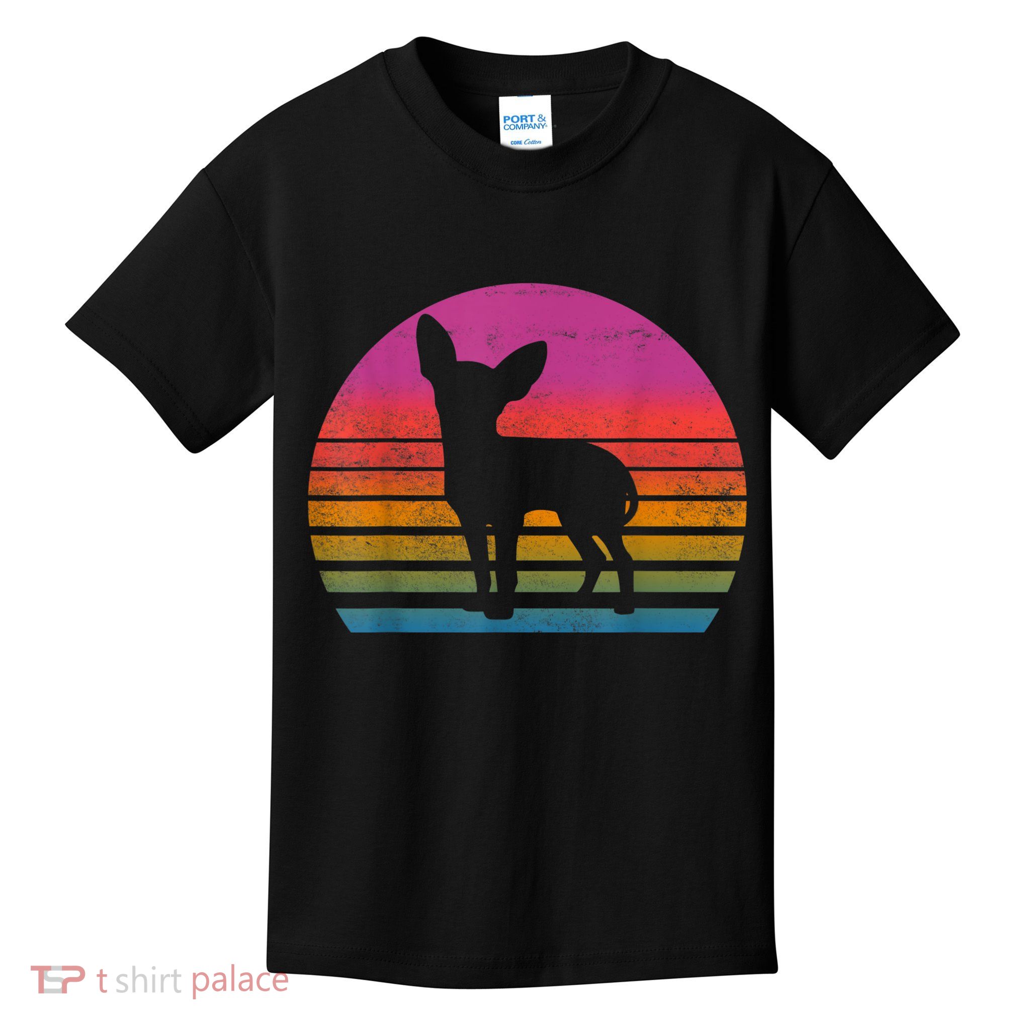 Retro 80s Chihuahua Chihuahua Lover Chihuahua Mom Kids T-Shirt