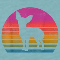 Retro 80s Chihuahua Chihuahua Lover Chihuahua Mom Sueded Cloud Jersey T-Shirt