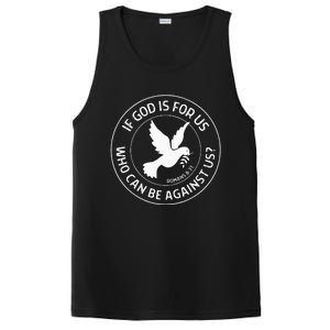 Romans 831 Christian Bible Verse If God Is For Us Faith PosiCharge Competitor Tank