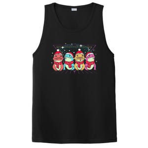 Retro 8s0s Christmas Komodo Monitor Santa Hat Komodo Dragon PosiCharge Competitor Tank