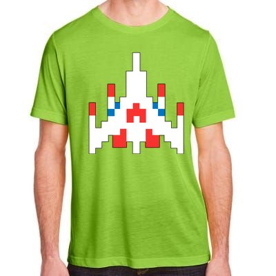 Retro 80's Computer Game Space Ship Adult ChromaSoft Performance T-Shirt