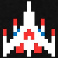 Retro 80's Computer Game Space Ship Ladies PosiCharge Tri-Blend Wicking Tank