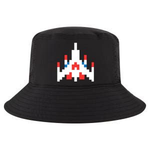 Retro 80's Computer Game Space Ship Cool Comfort Performance Bucket Hat