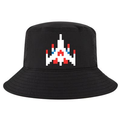 Retro 80's Computer Game Space Ship Cool Comfort Performance Bucket Hat