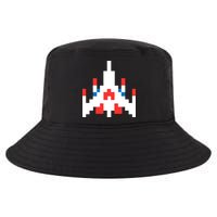 Retro 80's Computer Game Space Ship Cool Comfort Performance Bucket Hat