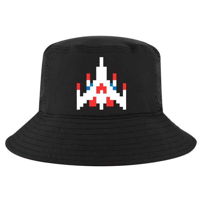 Retro 80's Computer Game Space Ship Cool Comfort Performance Bucket Hat