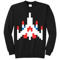 Retro 80's Computer Game Space Ship Sweatshirt