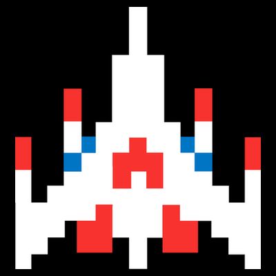 Retro 80's Computer Game Space Ship T-Shirt
