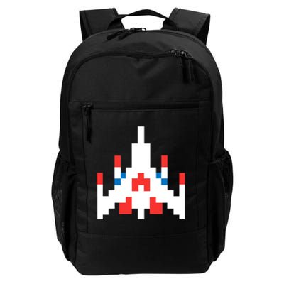 Retro 80's Computer Game Space Ship Daily Commute Backpack