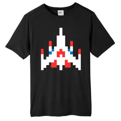 Retro 80's Computer Game Space Ship Tall Fusion ChromaSoft Performance T-Shirt