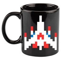 Retro 80's Computer Game Space Ship 11oz C Handle Ceramic Mug