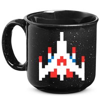 Retro 80's Computer Game Space Ship 15oz Campfire Ceramic Mug