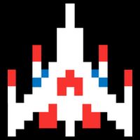 Retro 80's Computer Game Space Ship 16 in Basic Backpack