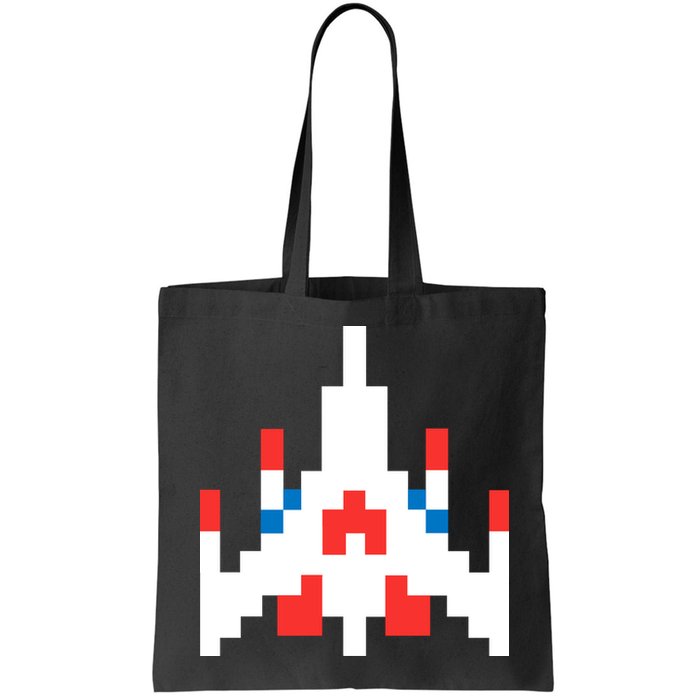 Retro 80's Computer Game Space Ship Bag