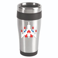 Retro 80's Computer Game Space Ship 16oz Travel Tumbler