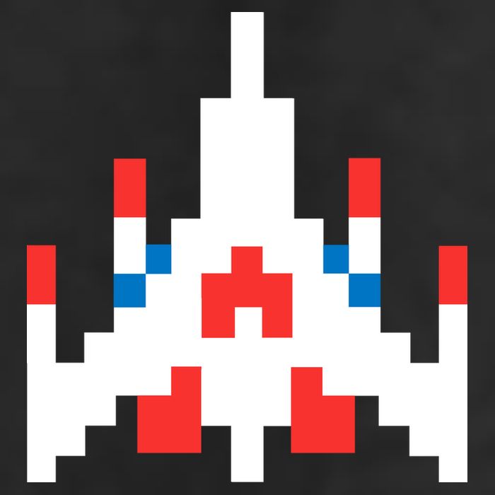 Retro 80's Computer Game Space Ship Tumbler