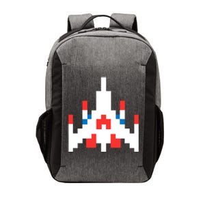 Retro 80's Computer Game Space Ship Vector Backpack