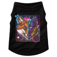 Retro 80's Digital Polygon Fox Doggie Tank