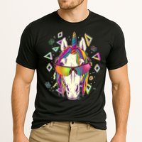 Retro 80's Eighties Rainbow Unicorn Performance Shirt