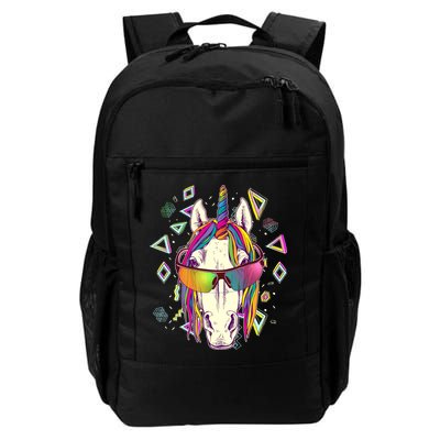 Retro 80's Eighties Rainbow Unicorn Backpack
