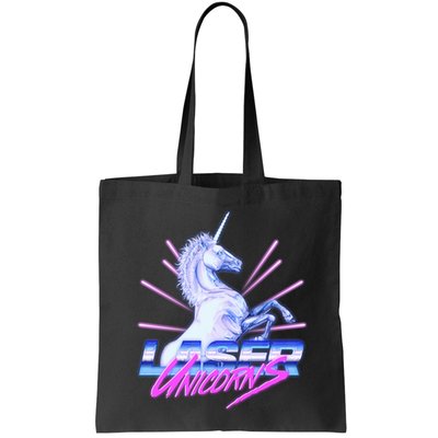 Retro 80's Eighties Laser Unicorns Bag