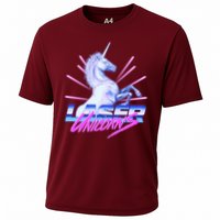 Retro 80's Eighties Laser Unicorns Performance Shirt