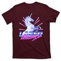 Retro 80's Eighties Laser Unicorns T-Shirt