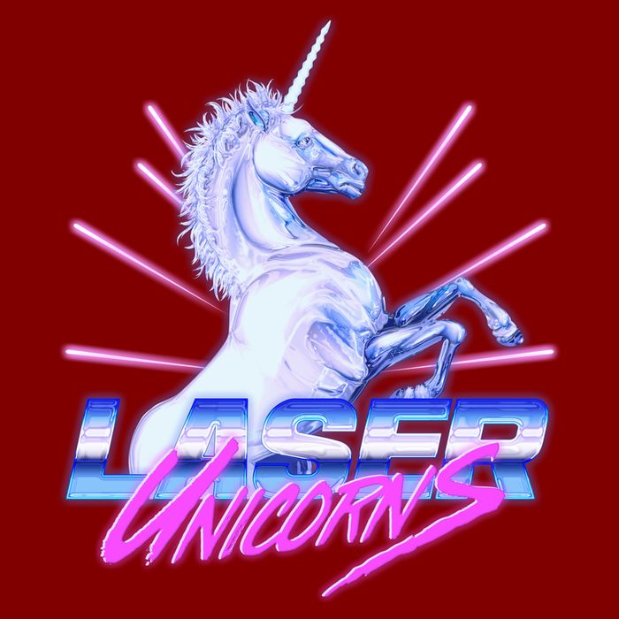 Retro 80's Eighties Laser Unicorns Tall Sweatshirt