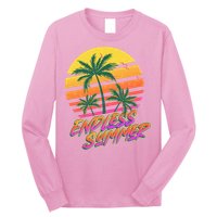 Retro 80s Eighties Tropical Endless Summer Long Sleeve Shirt