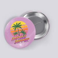 Retro 80s Eighties Tropical Endless Summer Button