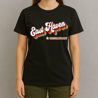 Retro 80s East Haven Connecticut Ct T-Shirt