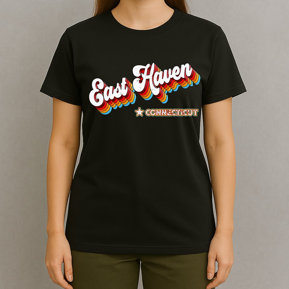 Retro 80s East Haven Connecticut Ct T-Shirt