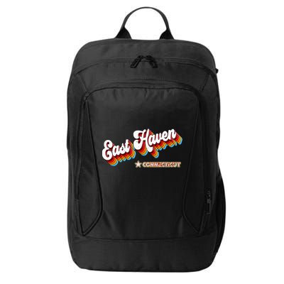 Retro 80s East Haven Connecticut Ct City Backpack
