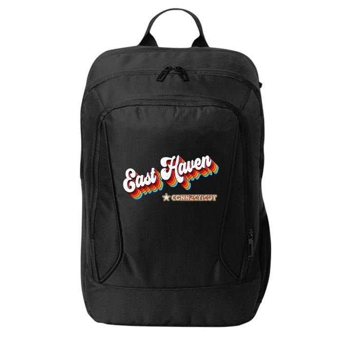 Retro 80s East Haven Connecticut Ct City Backpack