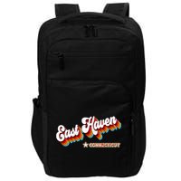 Retro 80s East Haven Connecticut Ct Impact Tech Backpack