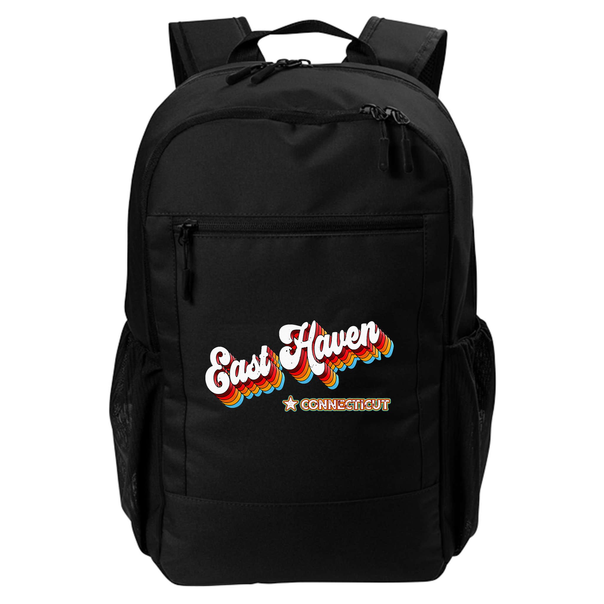 Retro 80s East Haven Connecticut Ct Backpack