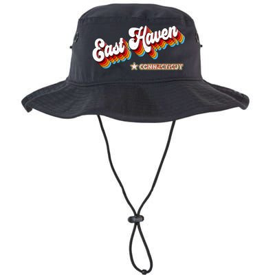 Retro 80s East Haven Connecticut Ct Bucket Hat