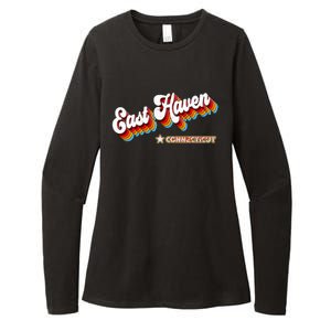 Retro 80s East Haven Connecticut Ct Womens CVC Long Sleeve Shirt