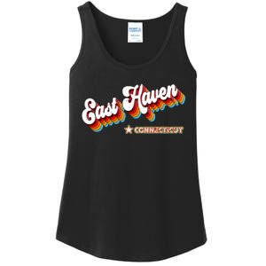 Retro 80s East Haven Connecticut Ct Ladies Essential Tank