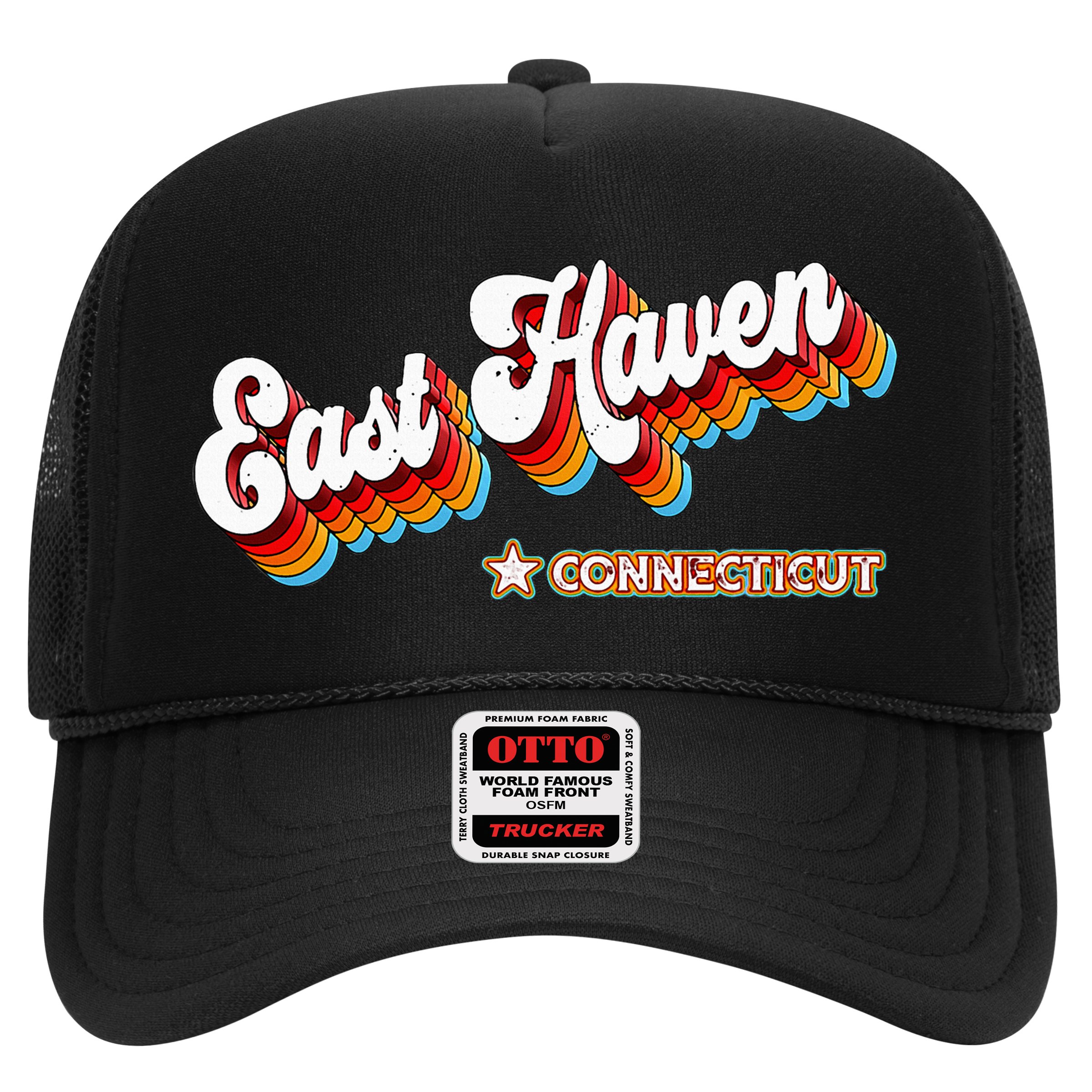 Retro 80s East Haven Connecticut Ct Hat