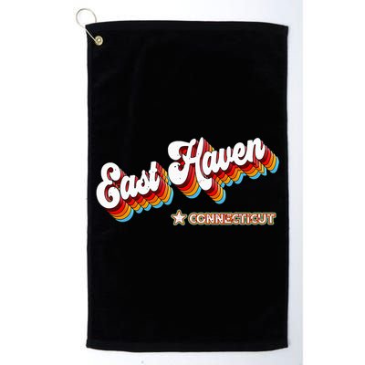 Retro 80s East Haven Connecticut Ct Golf Towel